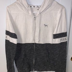 VS Pink Zip Up Hoodie